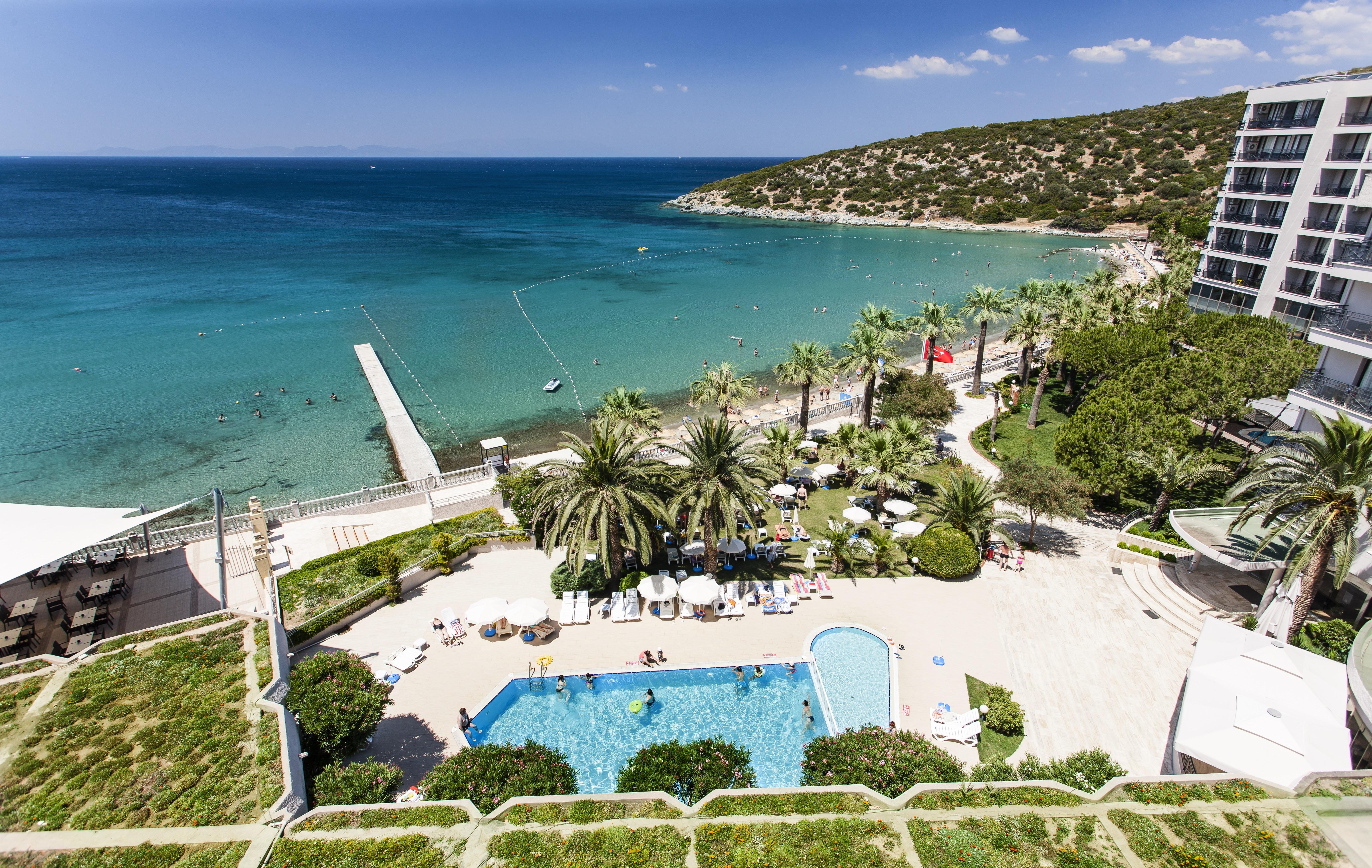 Tusan Beach Resort Кушадасы Экстерьер фото