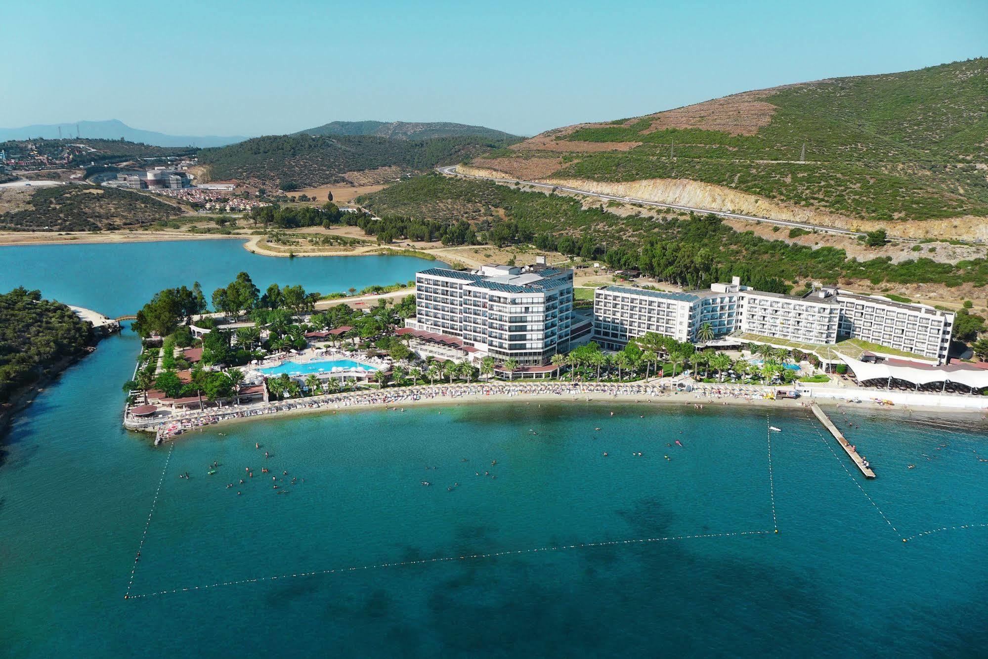 Tusan Beach Resort Кушадасы Экстерьер фото