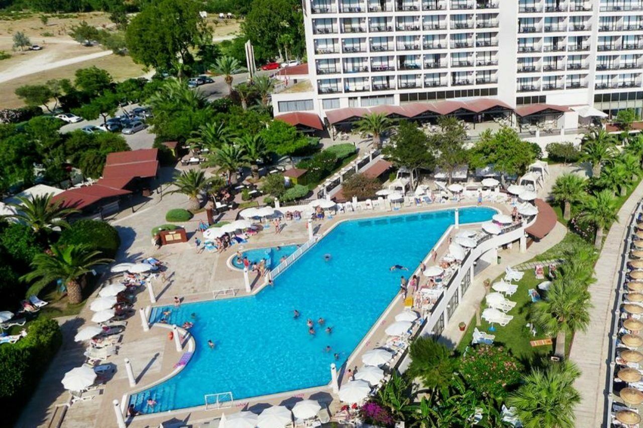 Tusan Beach Resort Кушадасы Экстерьер фото
